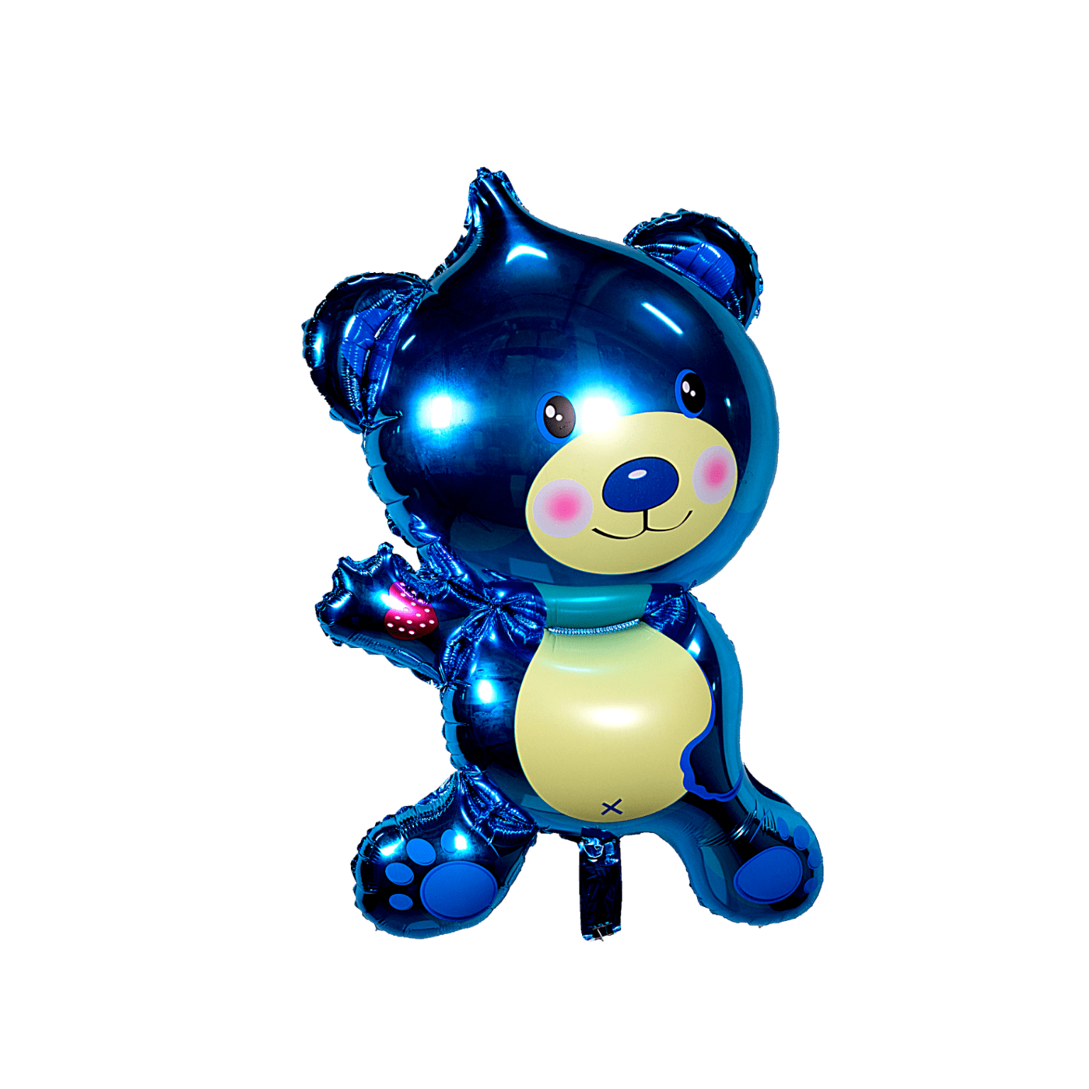 blue teddy bear balloon