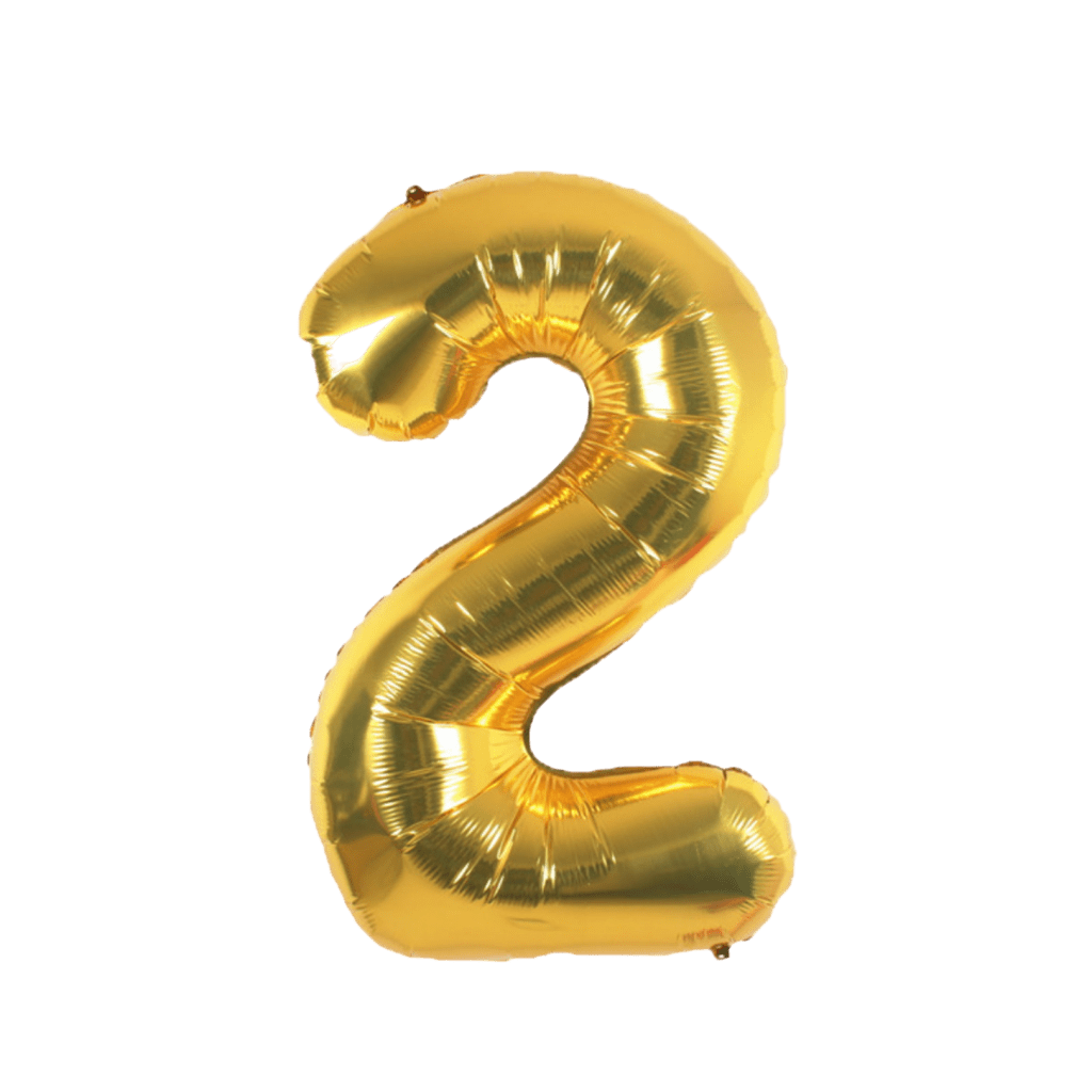 Gold Number Balloons (32 Inch) | Balloon Party Singapore