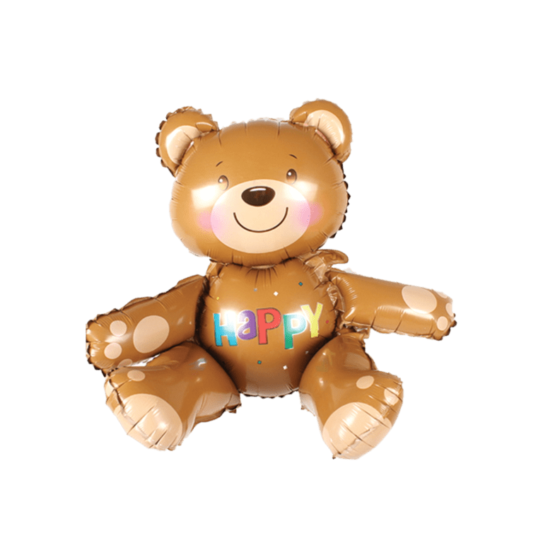 bear in balloon gift