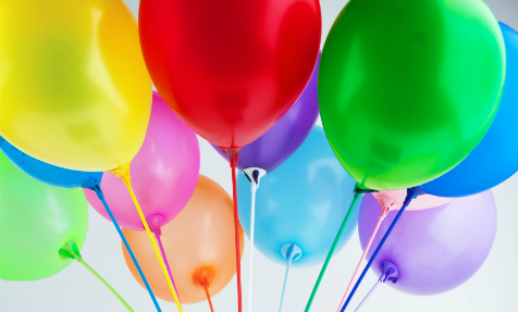 birthday balloons 