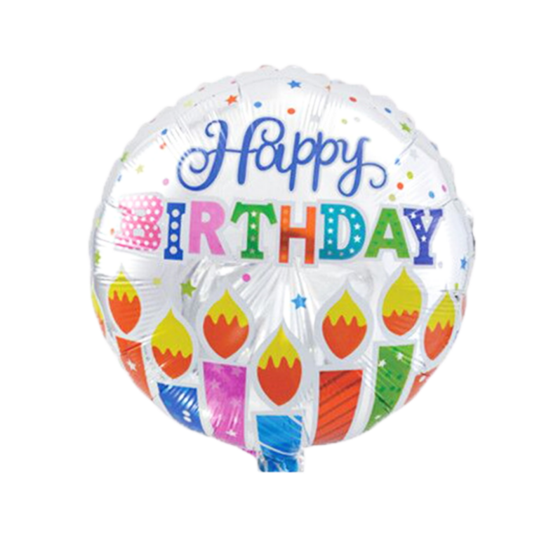 Happy Birthday Candle Balloon | Balloon Party Singapore