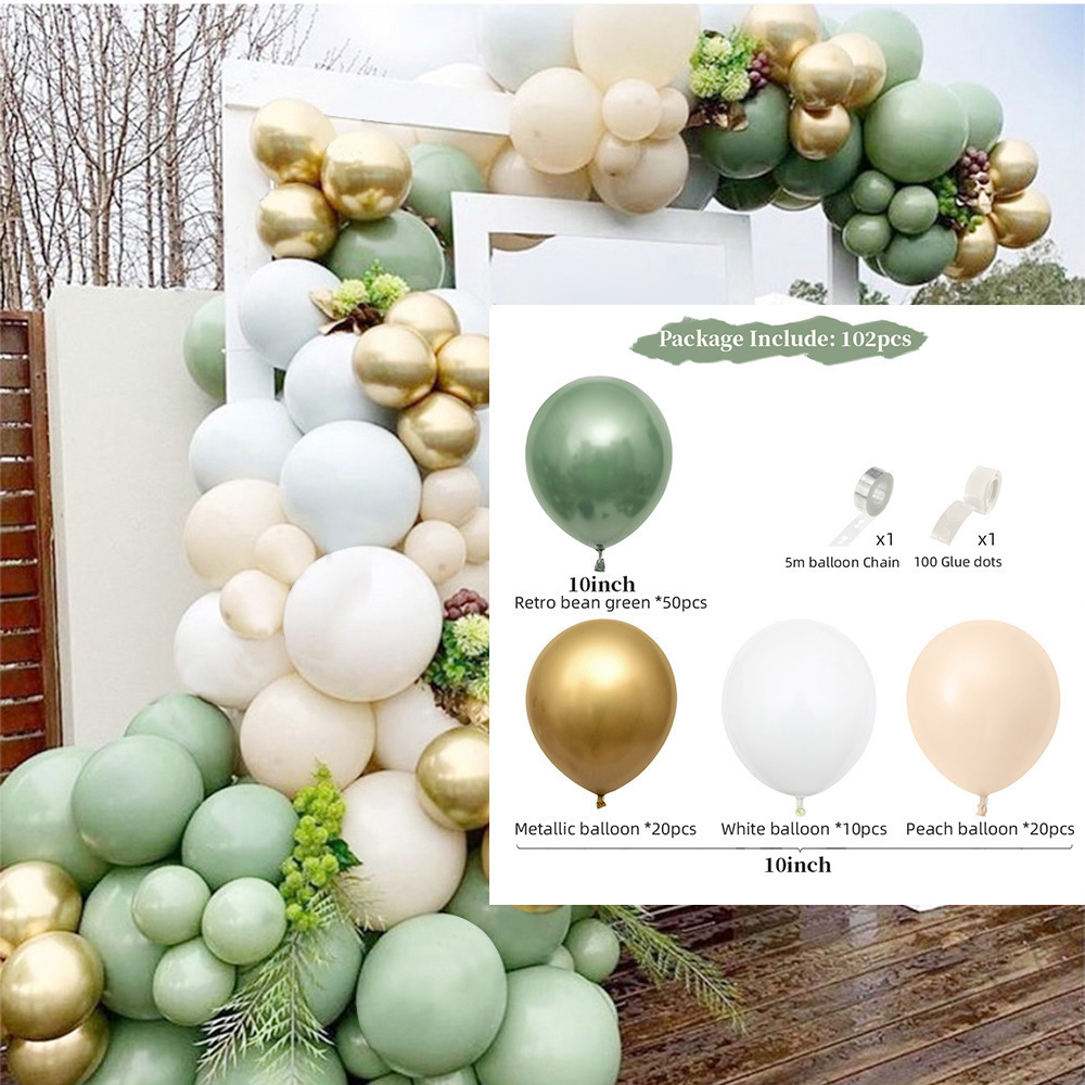 Mint Green Balloon Garland | Balloon Party Singapore