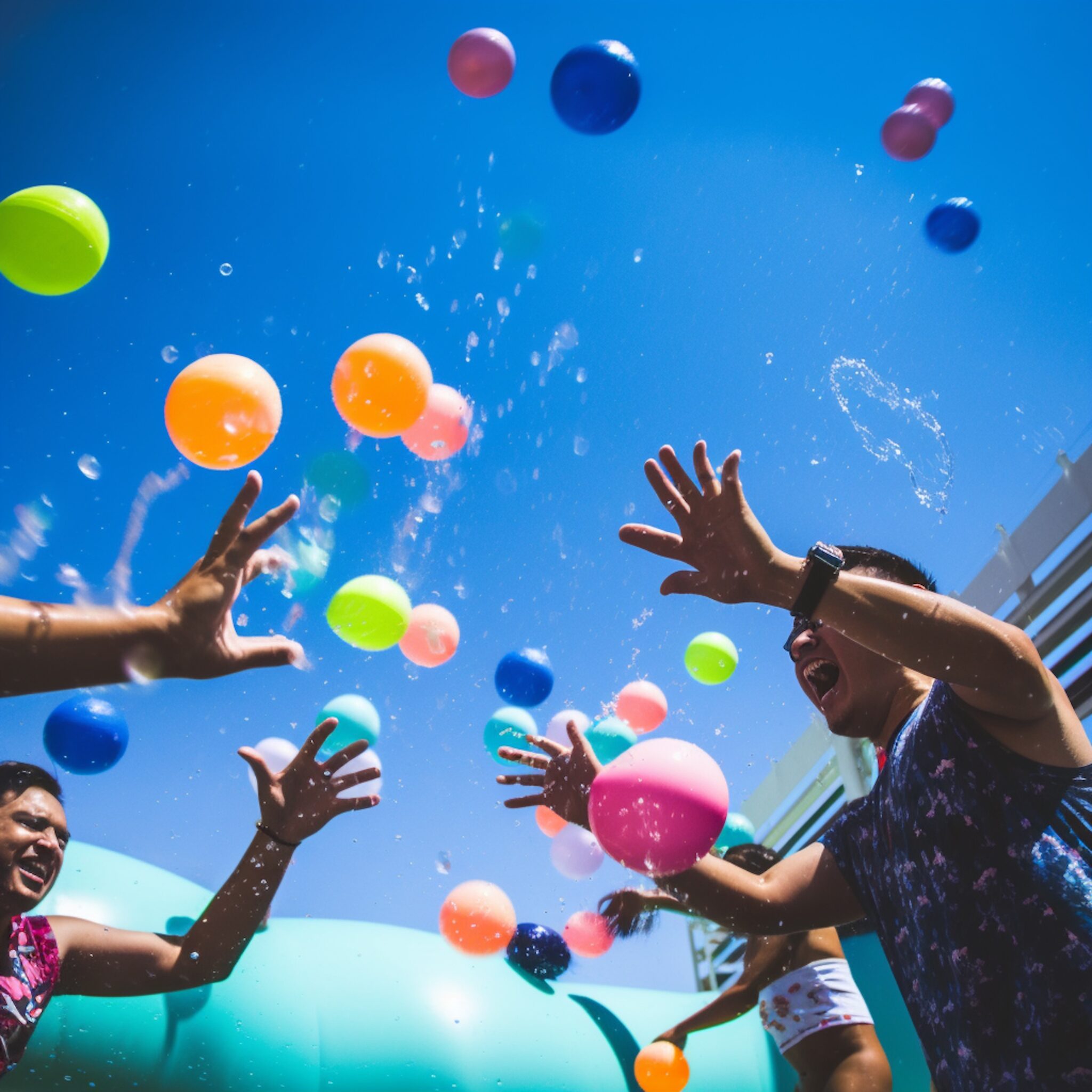 leftover balloons