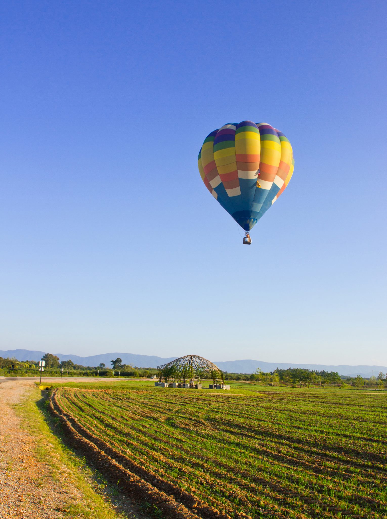 hot air balloons